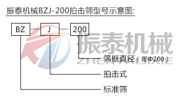 拍击筛型号说明