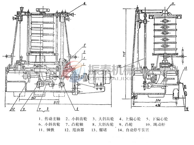 拍击筛工作原理