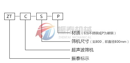 超声波振动筛型号说明