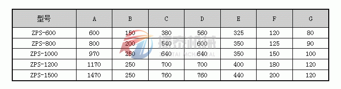 直排筛安装尺寸图